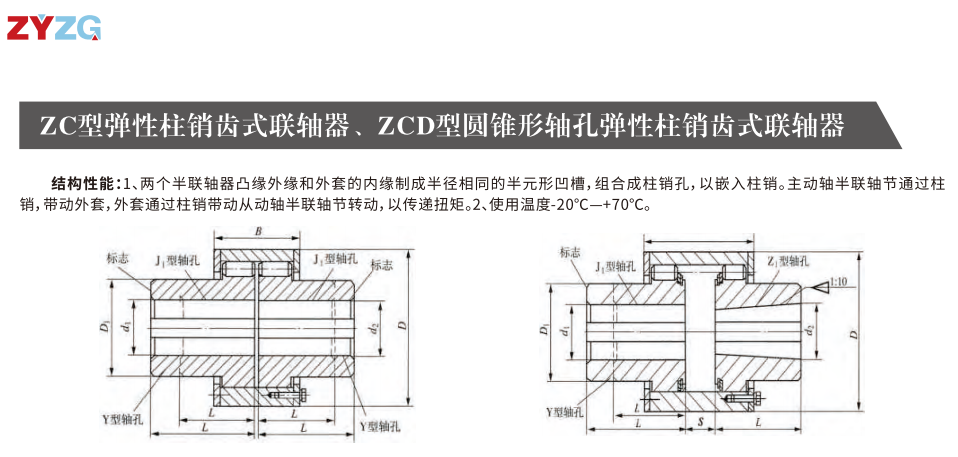 ZC型彈性柱銷齒式蜜桃免费视频